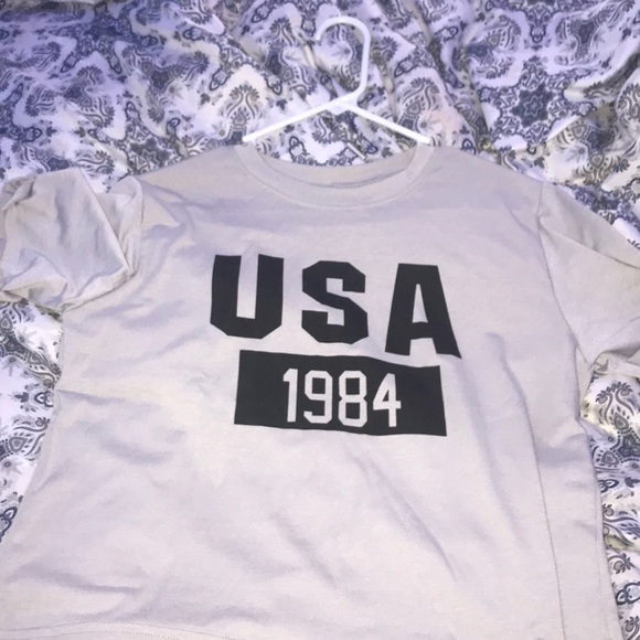Paris and USA T-shirt - Picture 2 of 2